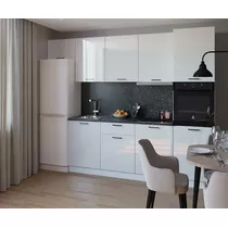 Кухонный гарнитур Белый глянец-7 (3000 мм)