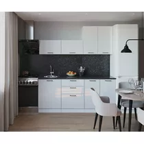 Кухонный гарнитур Белый глянец-12 (2000 мм)