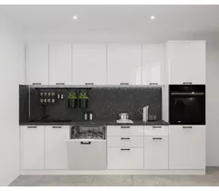 Кухонный гарнитур Белый глянец-20 (3000 мм)